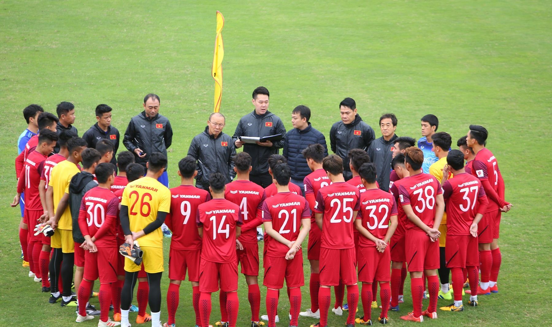 Những điểm đáng chú ý trong danh sách đội hình VL U23 Châu Á của tuyển Việt Nam